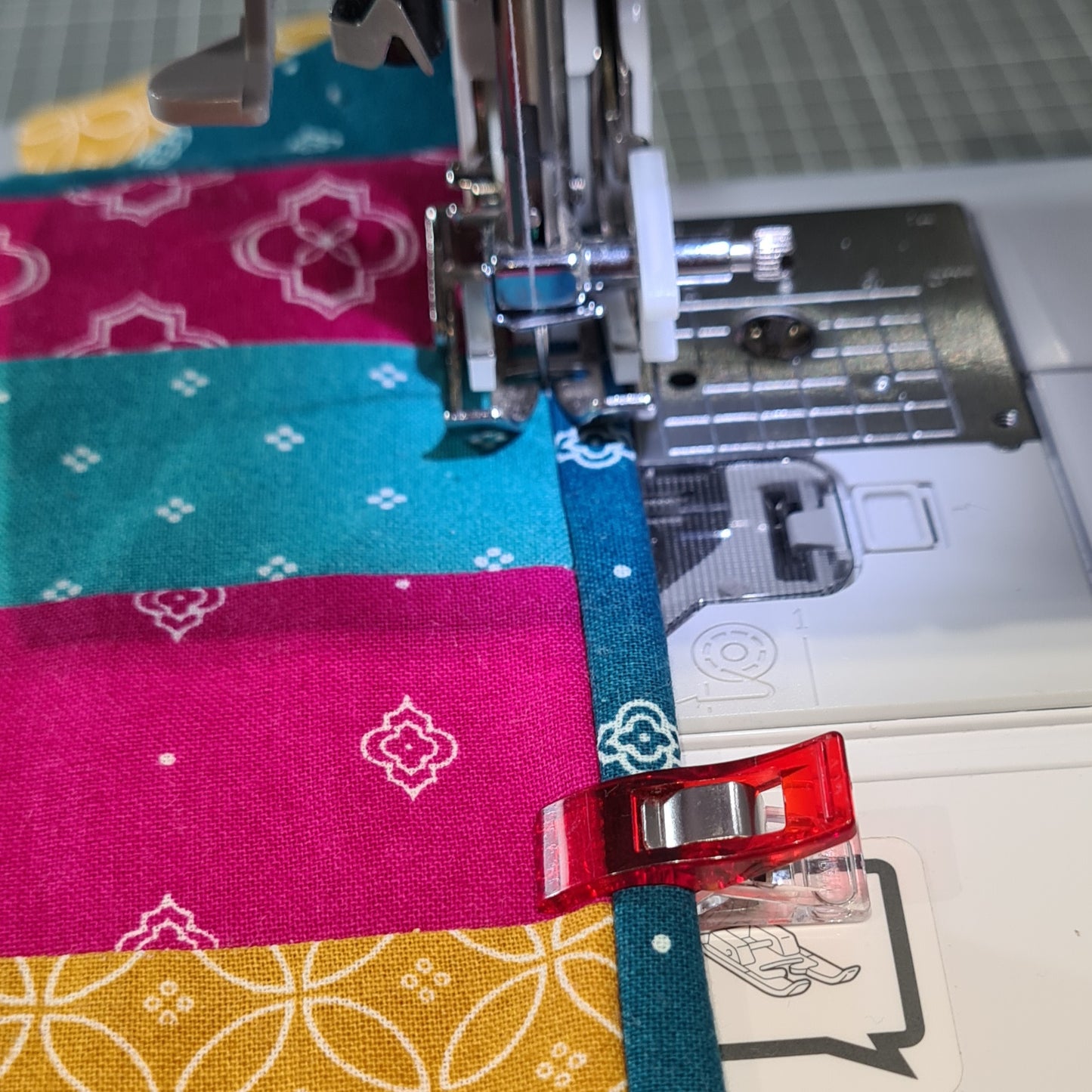 "Binding - finishing your quilt perfectly with Sarah Payne" Zoom workshop 16th September 6pm - 8pm