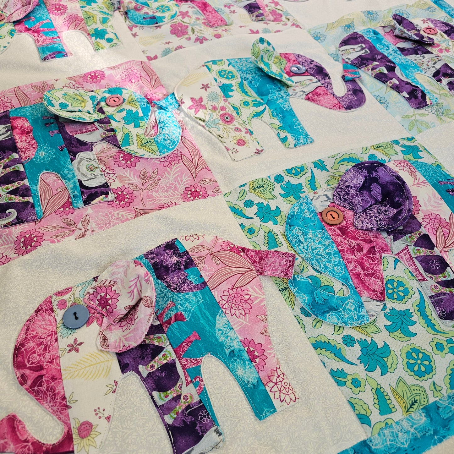 DIGITAL DOWNLOAD - Sarah Payne's Carnival of Elephants Pattern Booklet