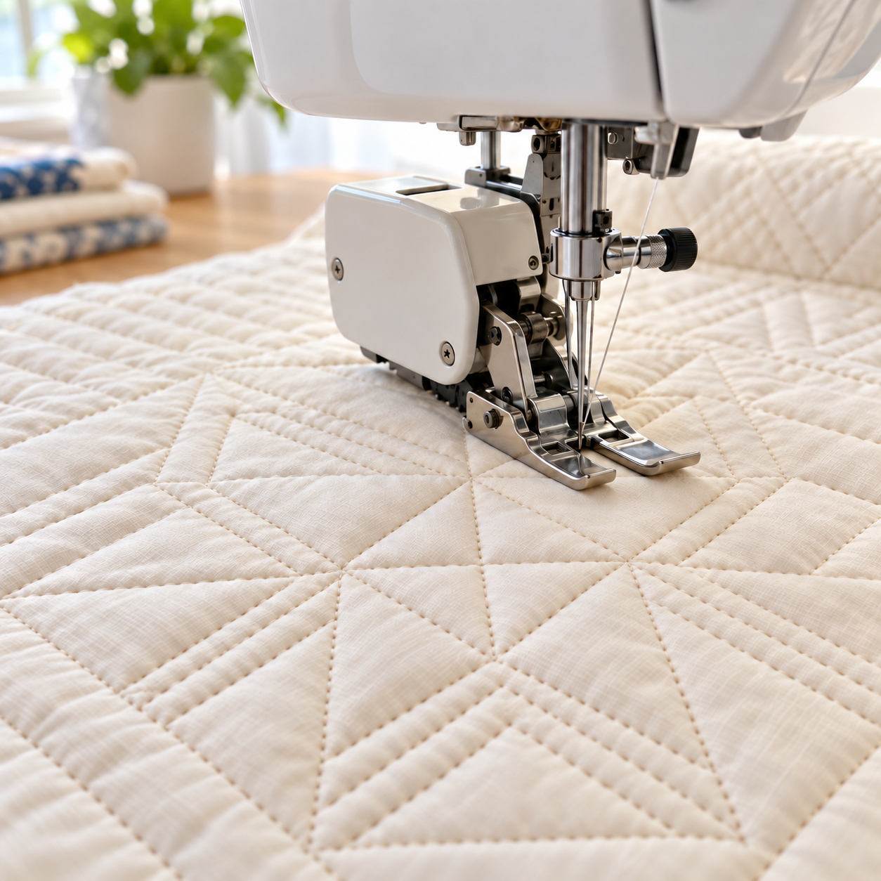 Dot to dot quilting - Walking Foot Quilting Without the Wobble - 6pm 8th June 2027 - 2 hr Zoom class