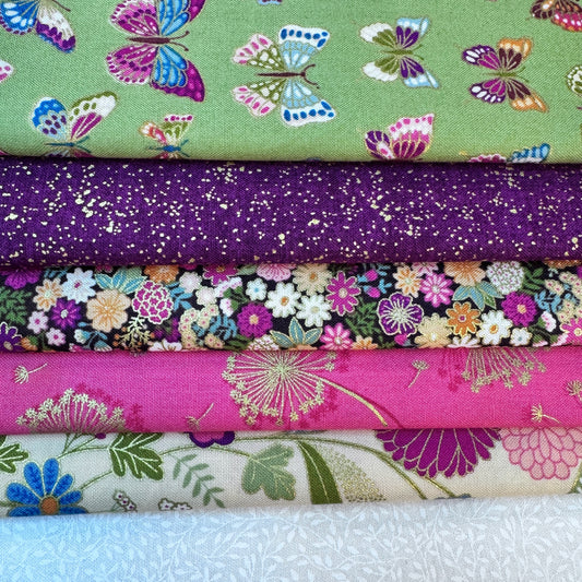 Various 5 Piece Fat Quarter Bundles - Choice of Design