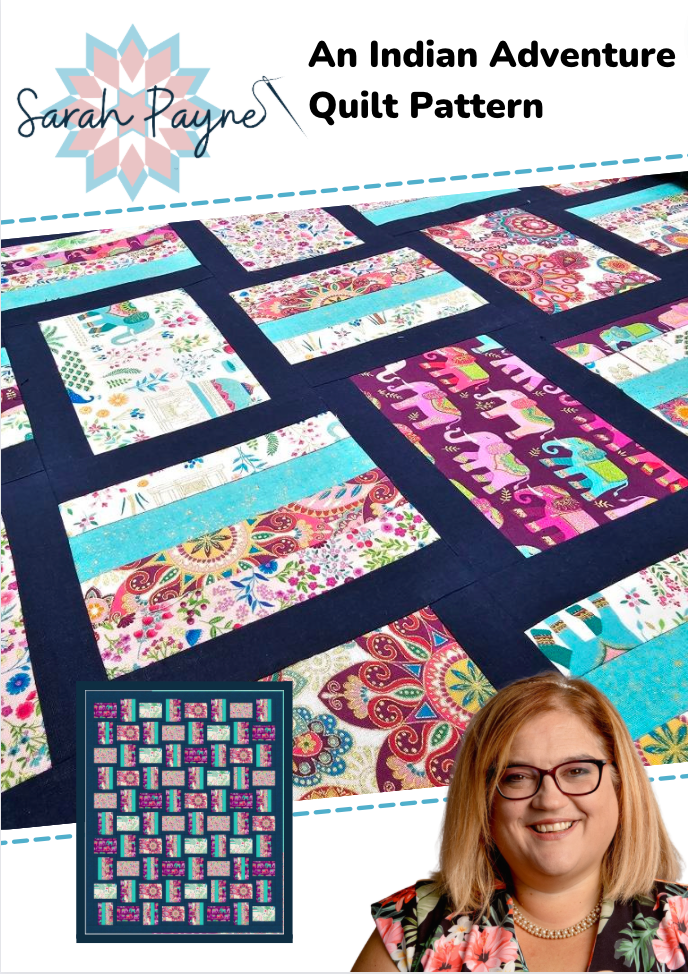 Sarah Payne's An Indian Adventure Quilt Pattern Booklet
