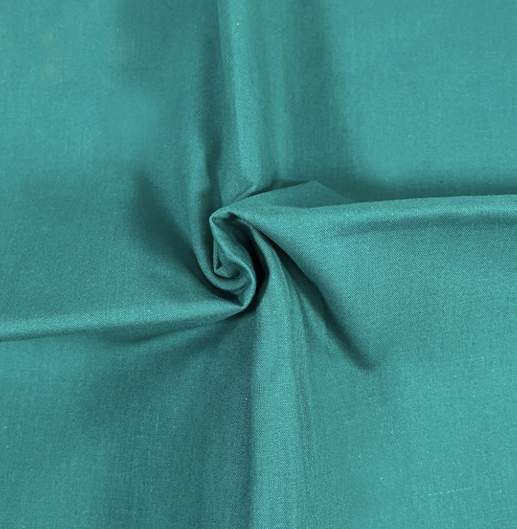 Make & Believe 100% Organic Cotton (112cm Wide) - Dark Cyan