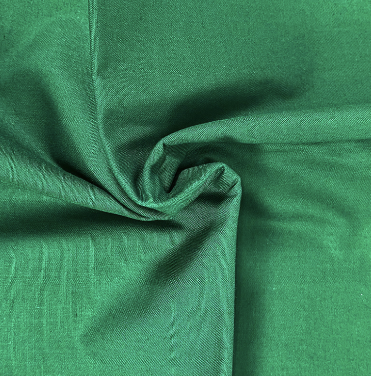 Make & Believe 100% Organic Cotton (112cm Wide) - True Green