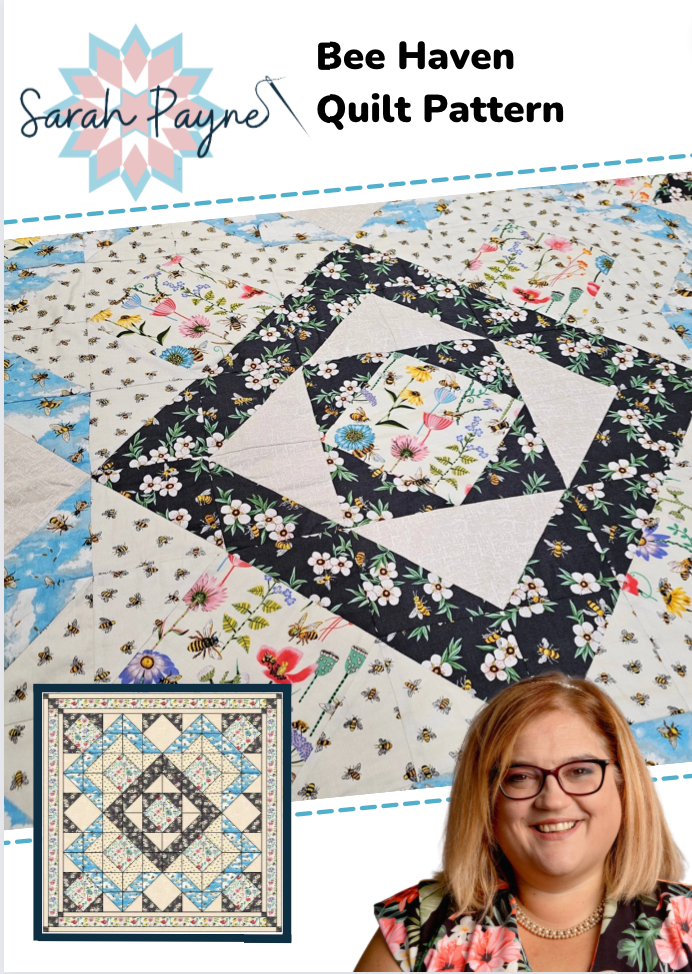 Sarah Payne's Bee Haven Quilt Pattern Booklet