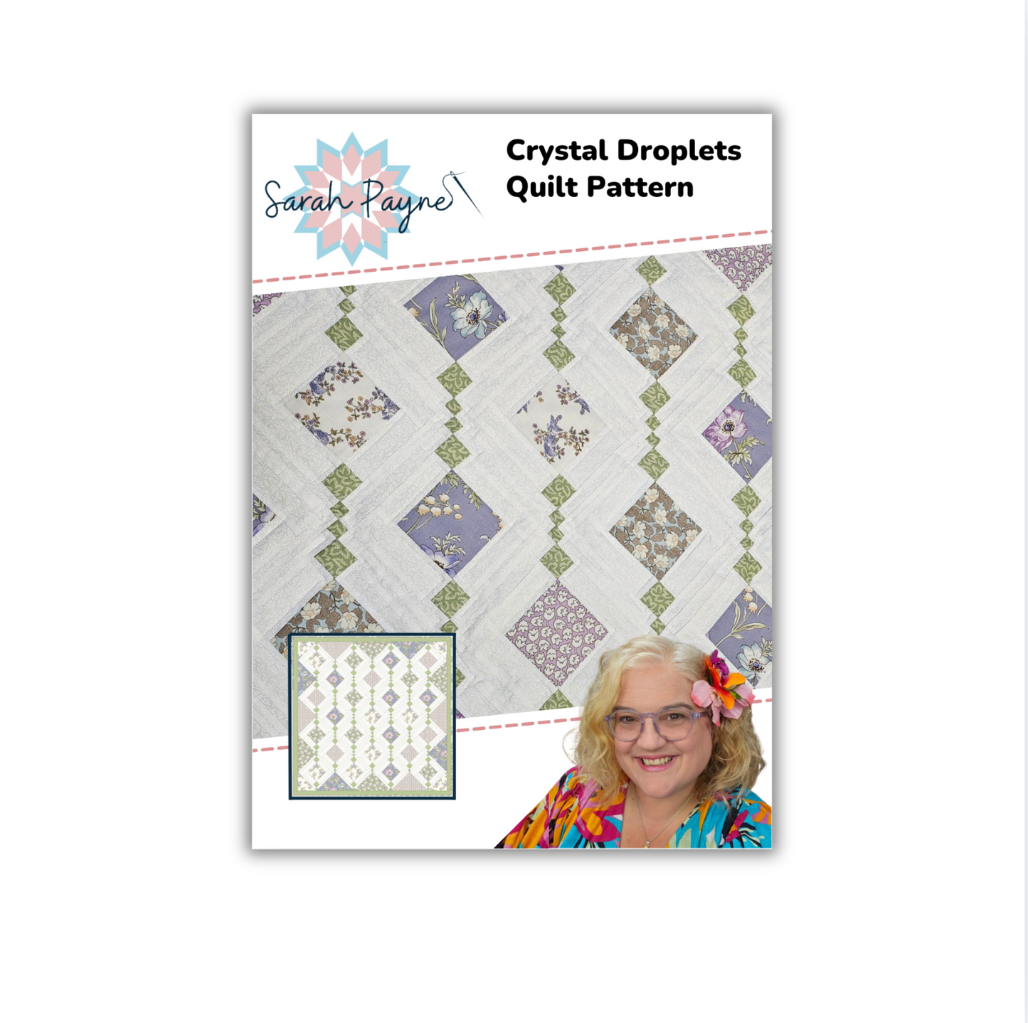 Sarah Payne's Crystal Droplets Pattern Booklet