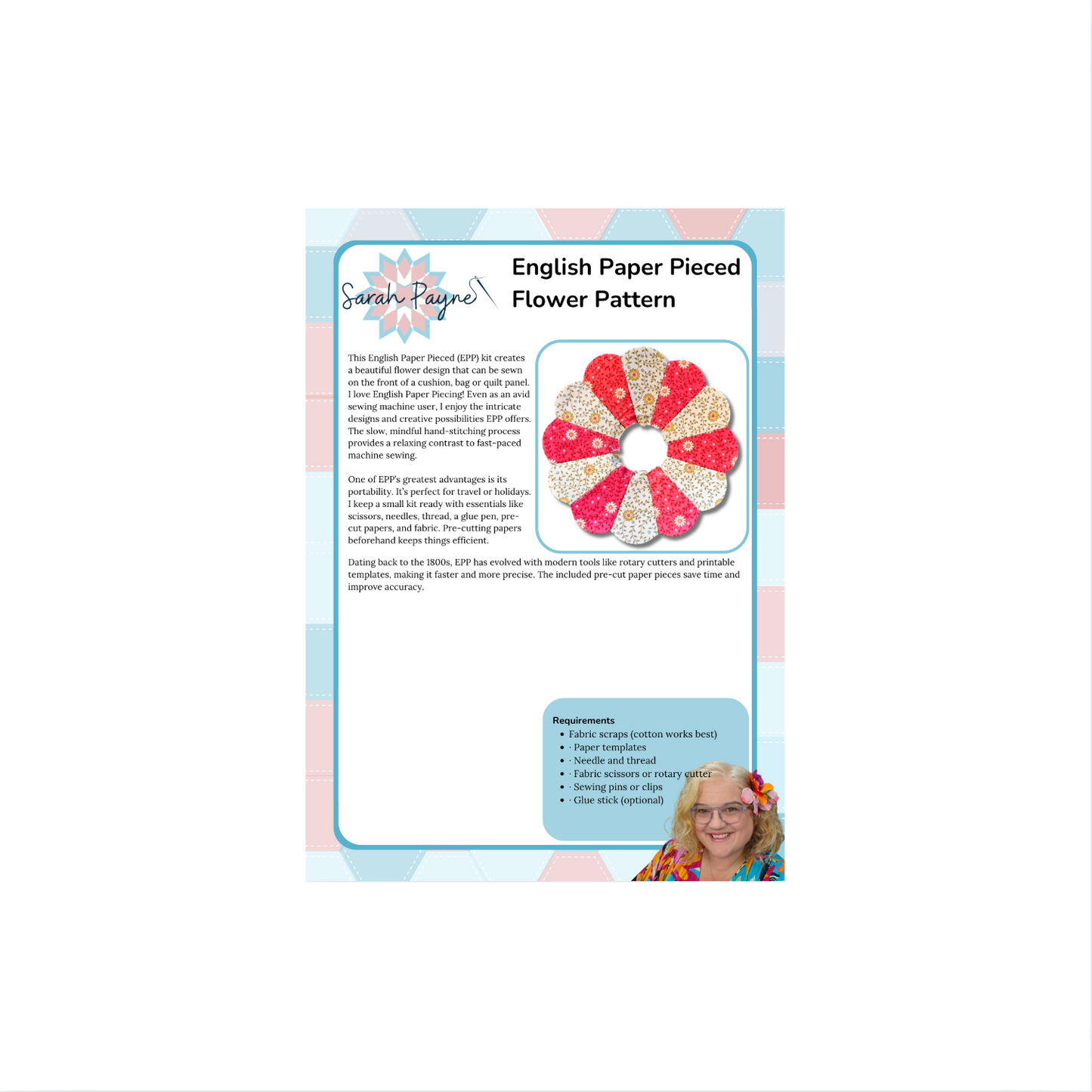 EPP Flower Kit (English Paper Piecing)