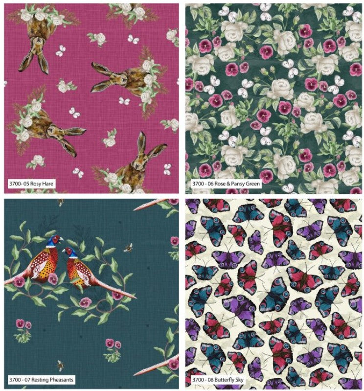 Hare fat 1/4 bundle - Woodland Wanderers by Sarah Payne