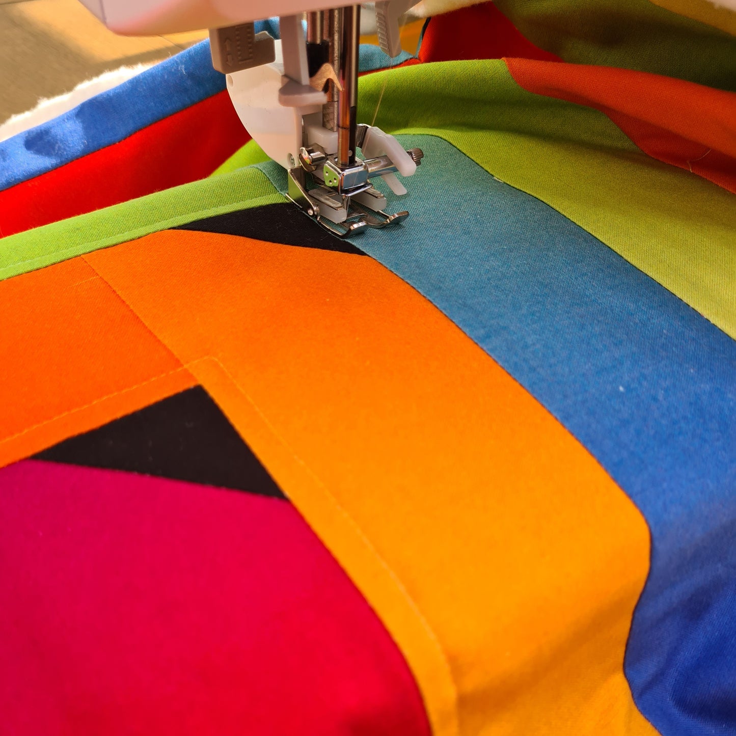 DIGITAL DOWNLOAD - Giant Log Cabin Quilt Pattern