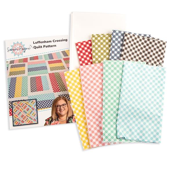 Sarah Payne's Luffenham Crossing Quilt Fabric & Pattern Kit