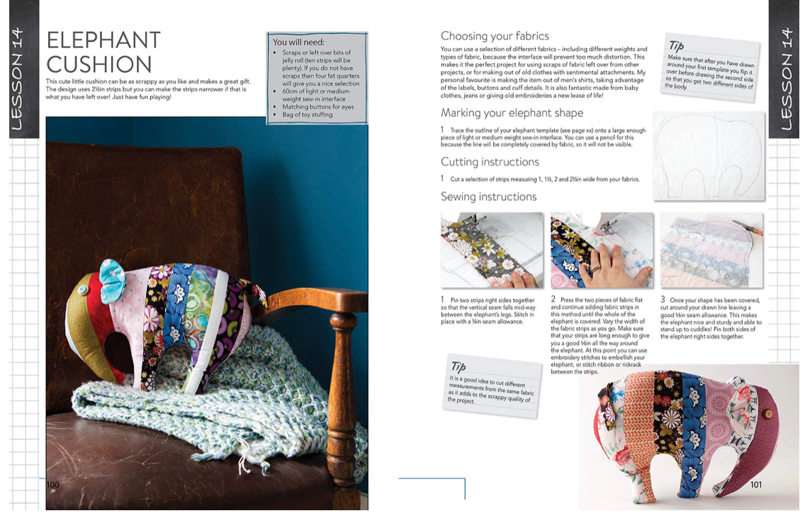 Sarah Payne’s Quilt School Paperback Book: New ways to start patchwork and quilting