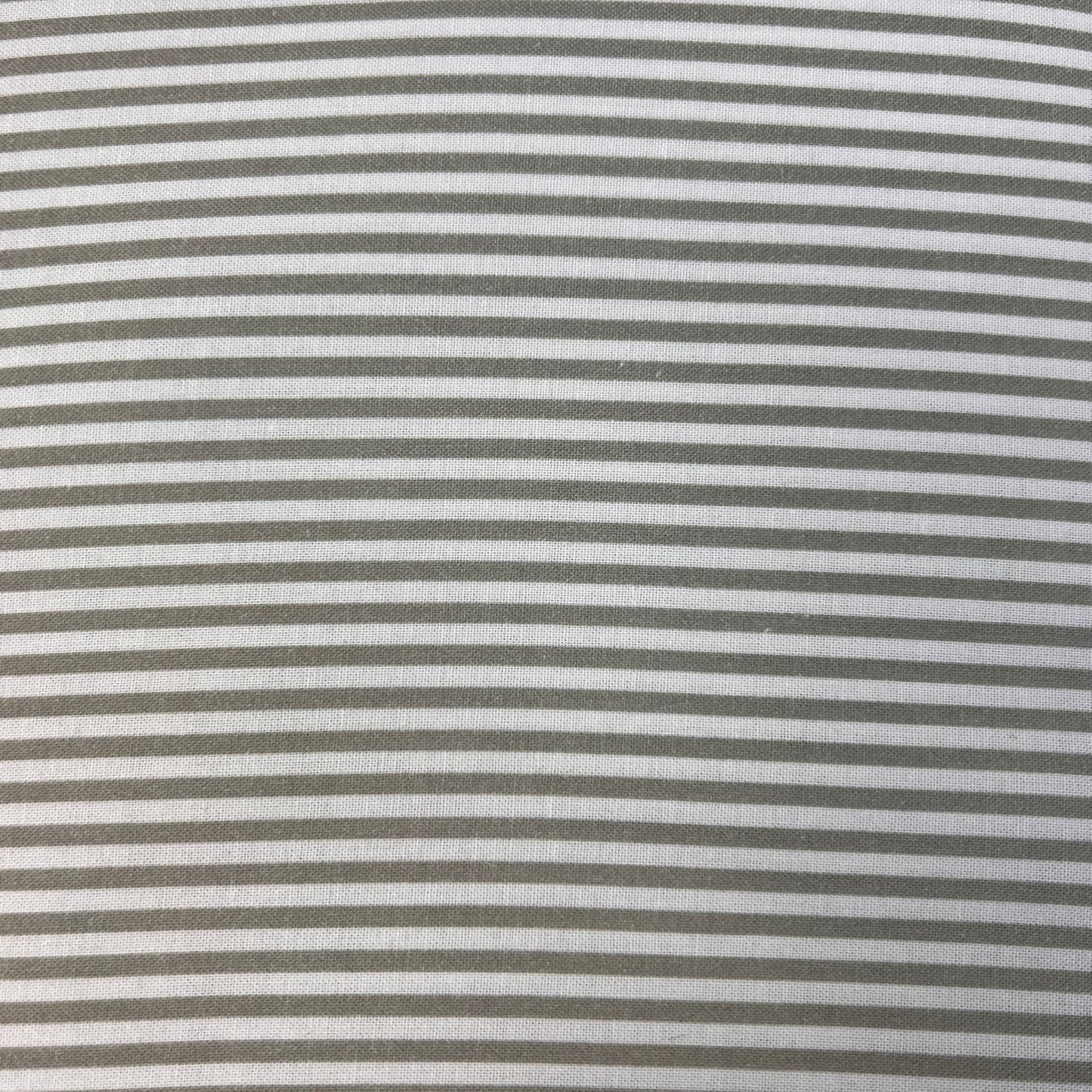 Cotton Prints By The Metre (112cm Wide) - Grey & White Stripe