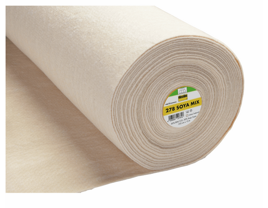 Vlieseline Batting - 278 Soya Mix (152cm wide) - Natural
