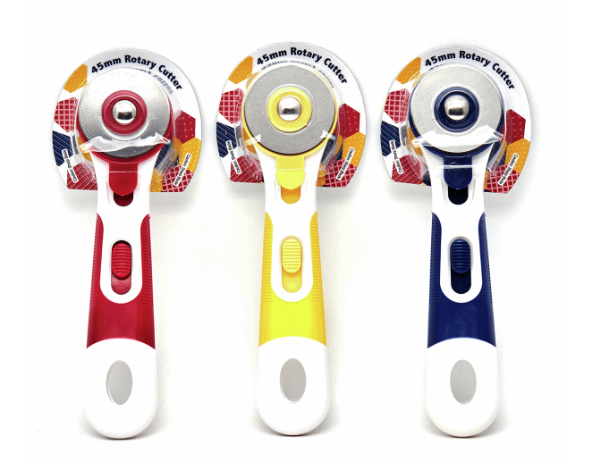 45mm Soft Grip Rotary Cutter - Choice of Colour