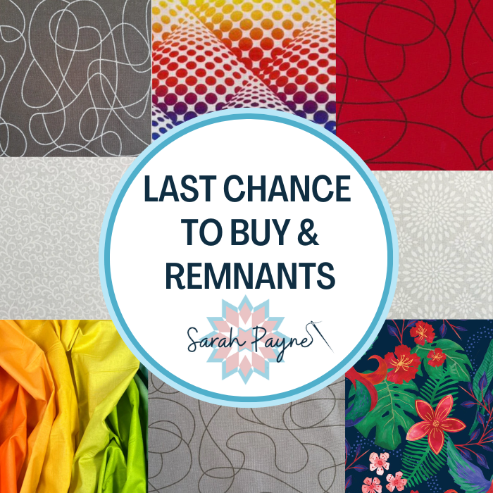 Last Chance to Buy & Remnants
