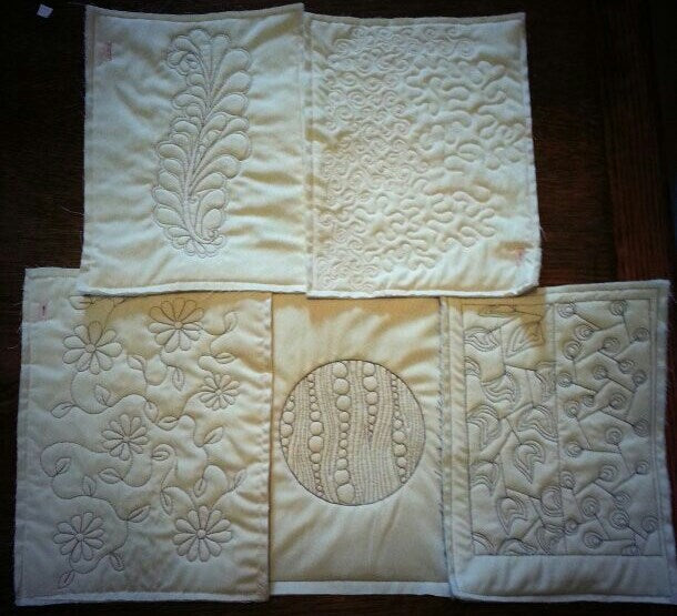 "Free Motion Quilting for the Terrified" at the Creative Barn, Rutland Sunday 9th August