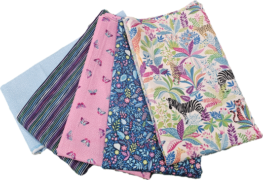 Tropica – Makower Fabrics ½ Metre Bundle (5 Fabrics)
