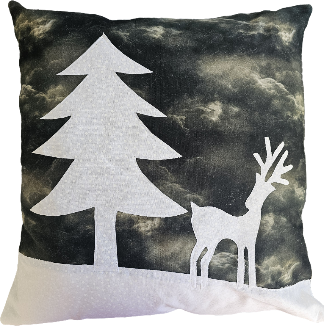 A Snowy Night Cushion – Pattern & Kit