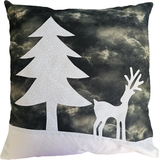 A Snowy Night Cushion – Pattern & Kit