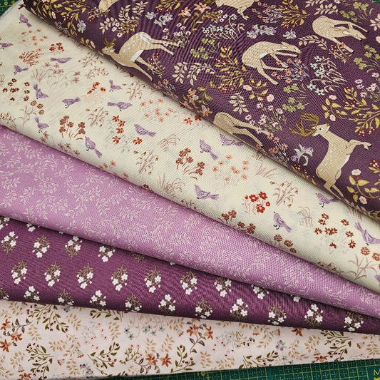 My Darling Deer 1/2m Bundle (5 half meter pieces)