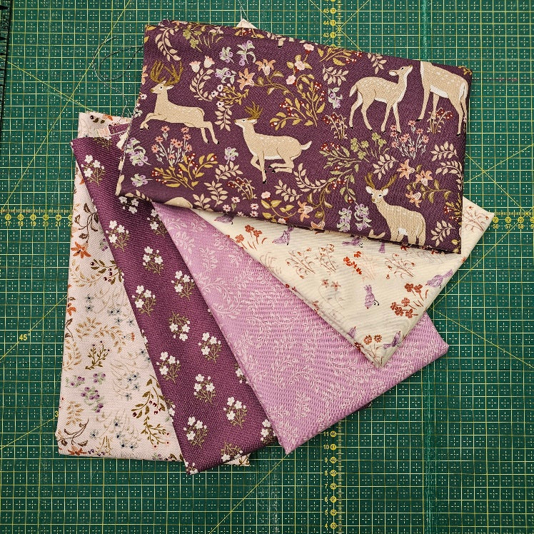 My Darling Deer 1/2m Bundle (5 half meter pieces)