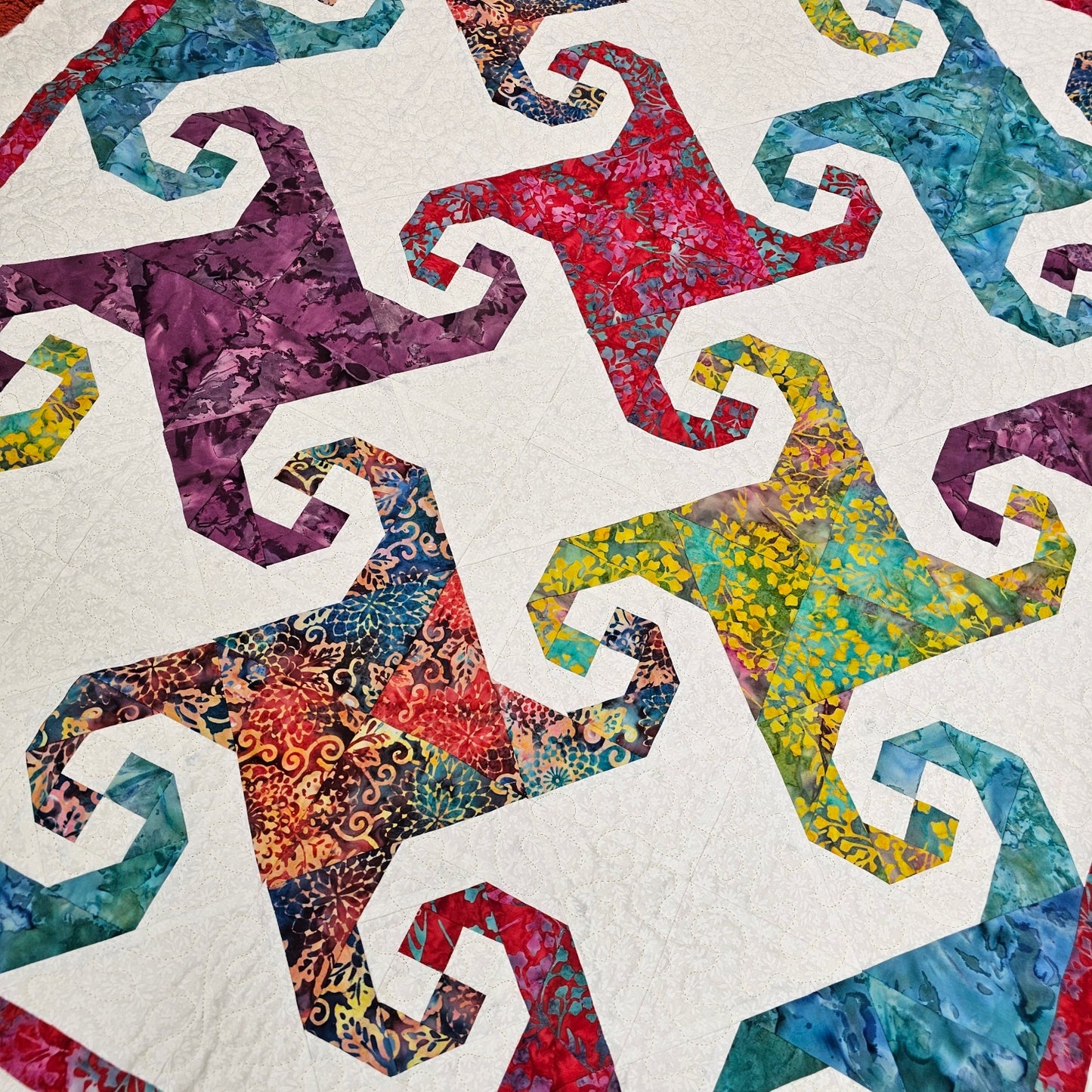 Spiral Pathways - kit and pattern.