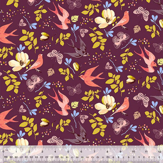 Windham Fabrics "anew" by Tamara KATE Cotton Prints (110cm Wide) by the 1/2 Metre - The Optimist Vineyard