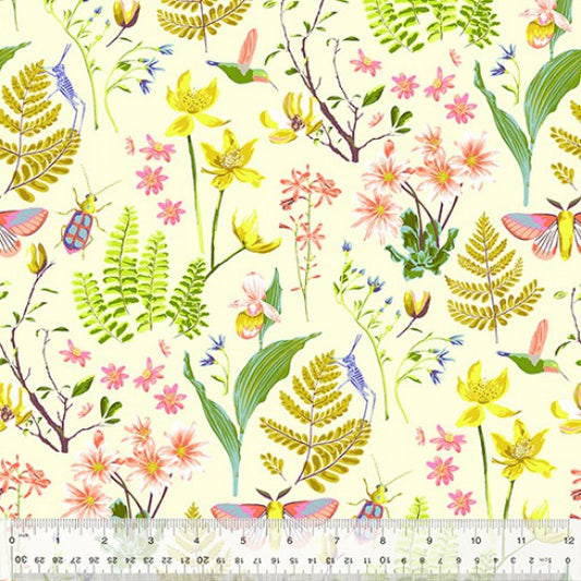 Windham Fabrics "anew" by Tamara KATE Cotton Prints (110cm Wide) by the 1/2 Metre - Renewal Creamy