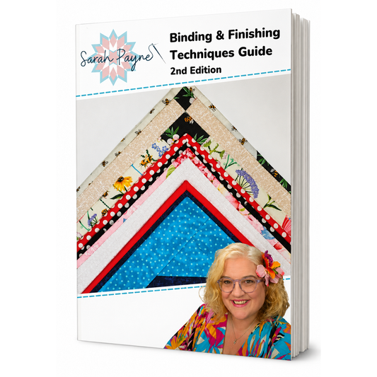 DIGITAL DOWNLOAD - Sarah Payne's Binding & Finishing Techniques Guide Booklet - 2nd Edition