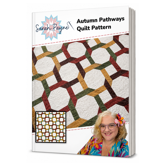 Autumn Pathways quilt pattern and kit