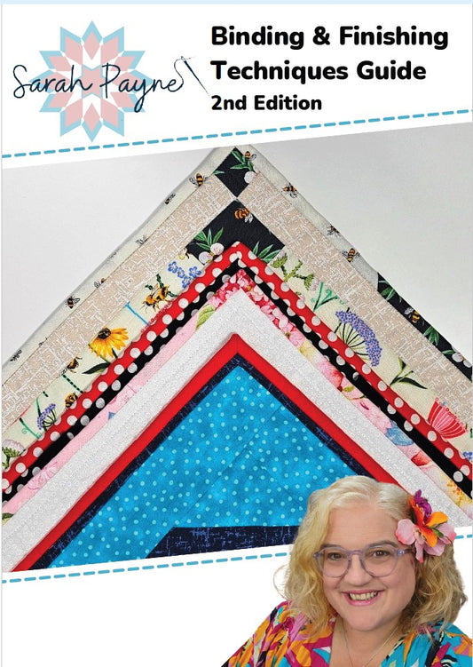 Sarah Payne's Binding & Finishing Techniques Guide Booklet - 2nd Edition