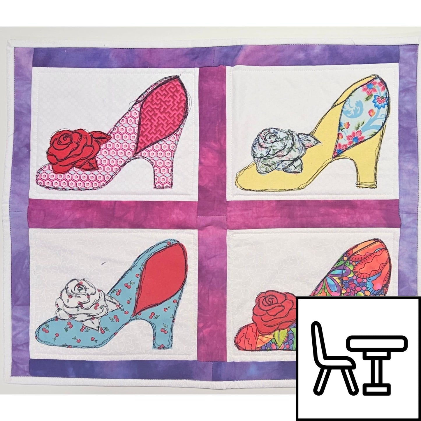 Beginners’ Raw Edge Appliqué Workshop at the Creative Barn, Rutland Saturday 29th August