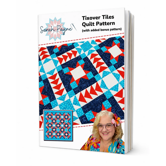 Sarah Payne's Tixover Tiles Quilt Pattern