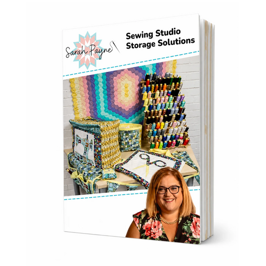 Sarah Payne's Sewing Studio Storage Solutions Pattern Booklet