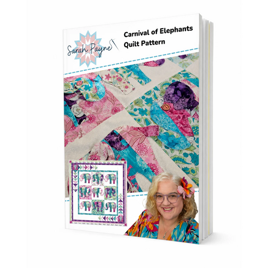 DIGITAL DOWNLOAD - Sarah Payne's Carnival of Elephants Pattern Booklet