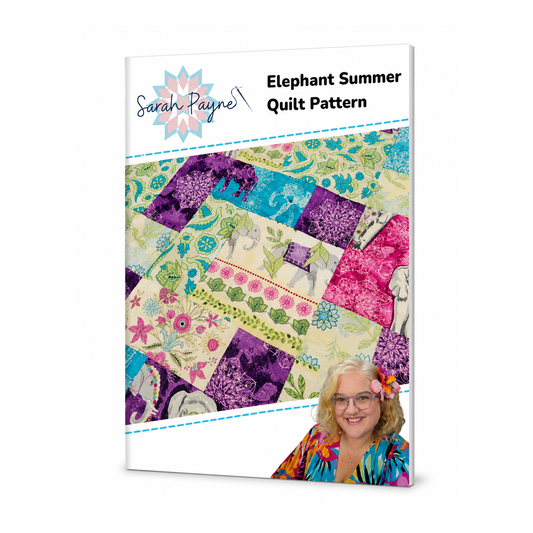 DIGITAL DOWNLOAD - Sarah Payne's Elephant Summer Pattern Booklet