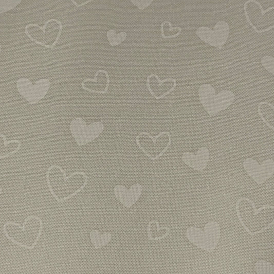 Simply Tonal - White on White Cotton Fabric (43/44" Wide) - Choice of Design