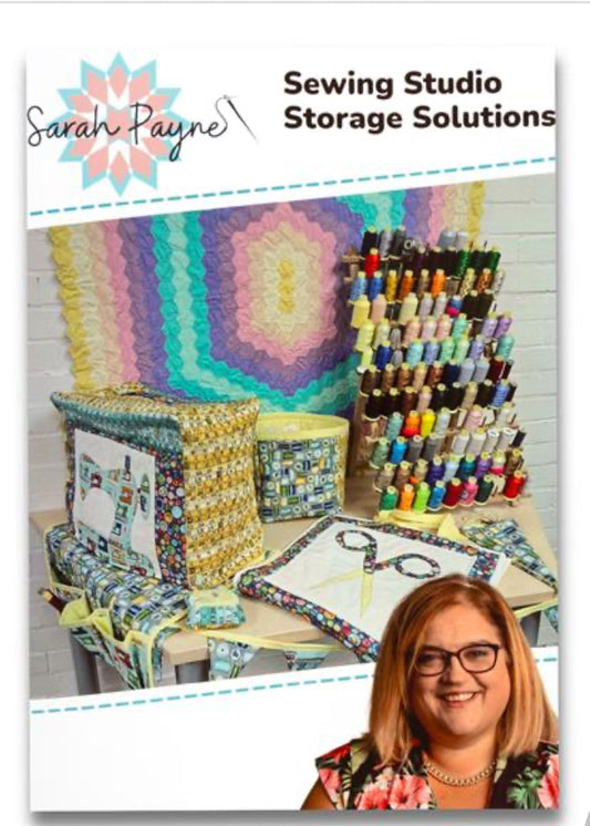 Sarah Payne's Sewing Studio Storage Solutions Pattern Booklet