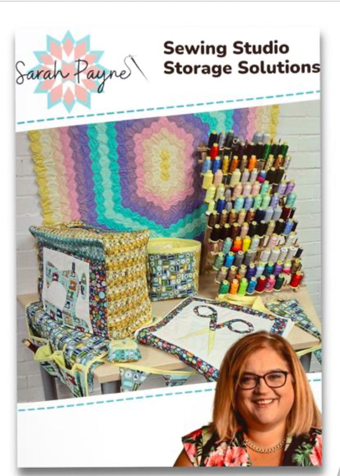 Sarah Payne's Sewing Studio Storage Solutions Pattern Booklet - DIGITAL DOWNLOAD