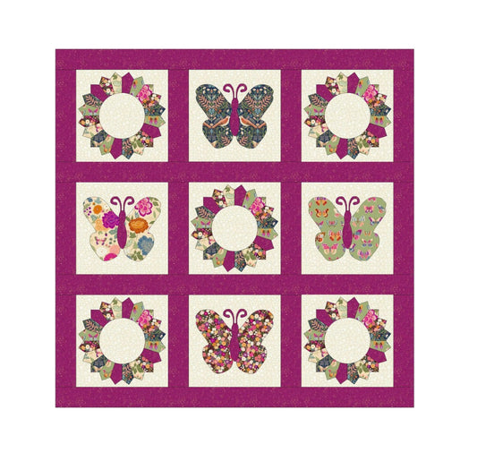 Sarah Payne’s Wreath & Wings Quilt kit and pattern