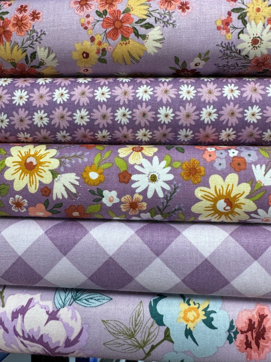 Fabric kit - Burley in Blossom - Choice of Colour