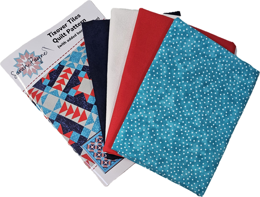 Sarah Payne's Tixover Tiles Quilt Kit and Pattern