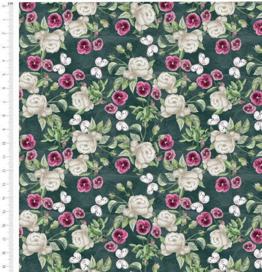 Rose and Pansy Green - Woodland Wanderers by Sarah Payne