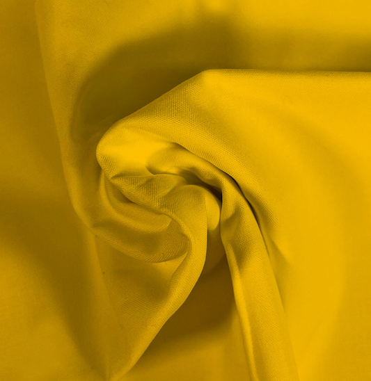 Make & Believe 100% Organic Cotton (112cm Wide) - Sunshine