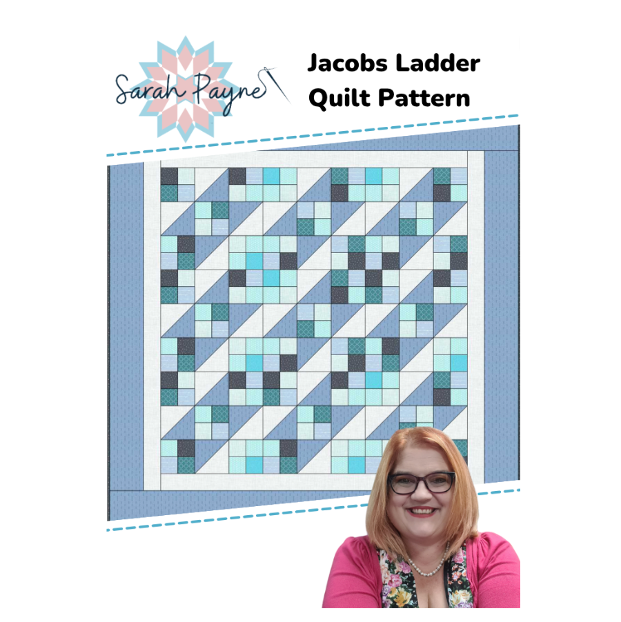 Sarah Payne's Jacob's Ladder Quilt Pattern - DIGITAL DOWNLOAD