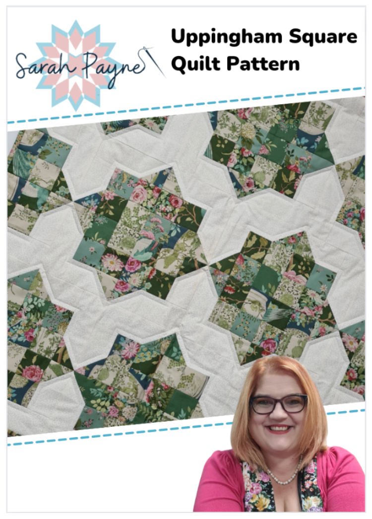 Sarah Payne's Uppingham Square Quilt Pattern Booklet