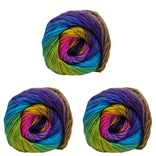 3 Balls of Cygnet Yarns Boho Spirit (100g per Ball) - Choice of Colour