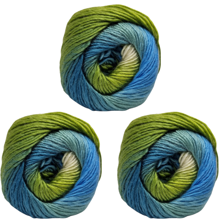 3 Balls of Cygnet Yarns Boho Spirit (100g per Ball) - Choice of Colour