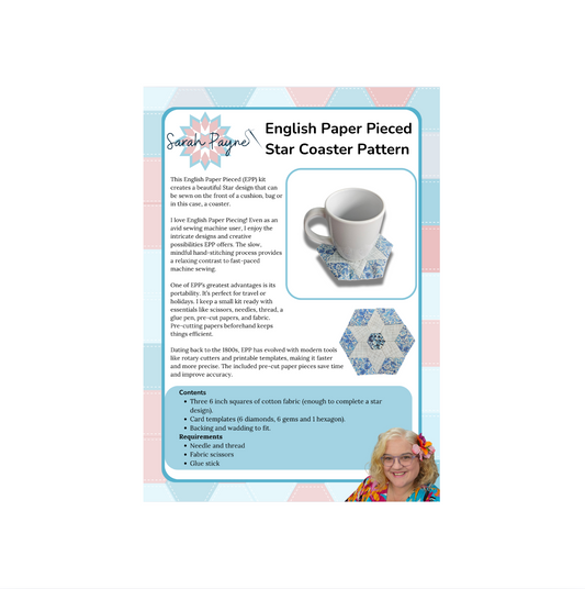 EPP Coaster Kit (English Paper Piecing)