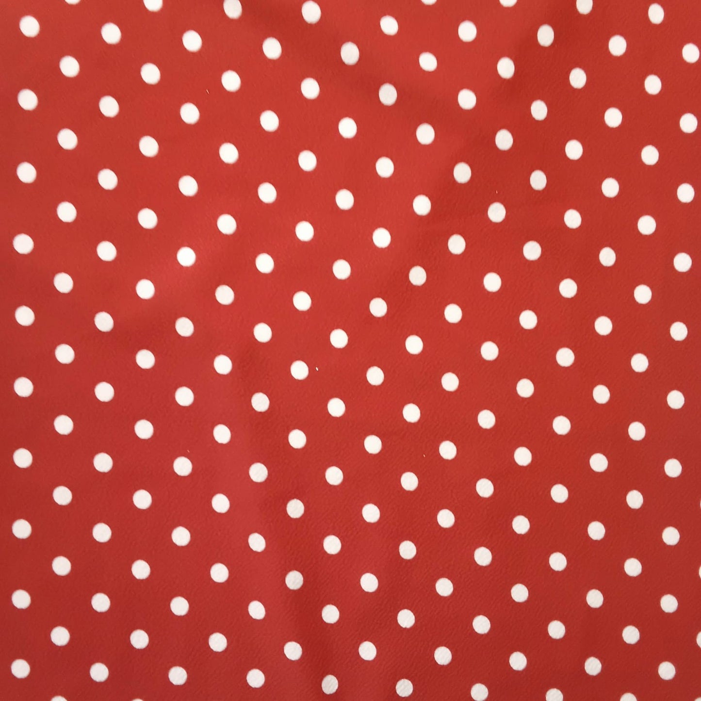 Fabric - (A) Red Spot by the metre