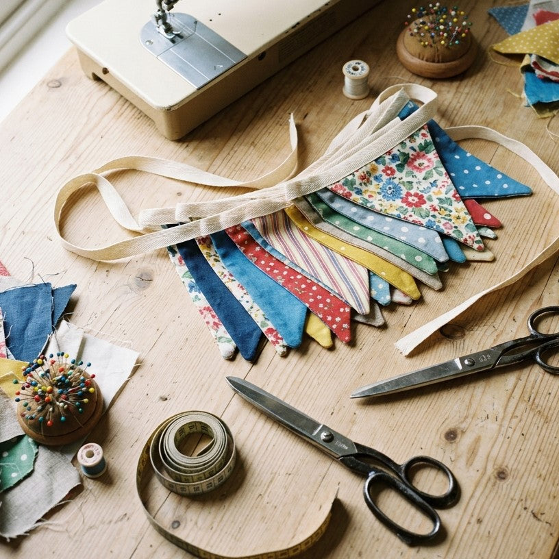 Bunting, Bubbles and Sewing Machines - 26th July